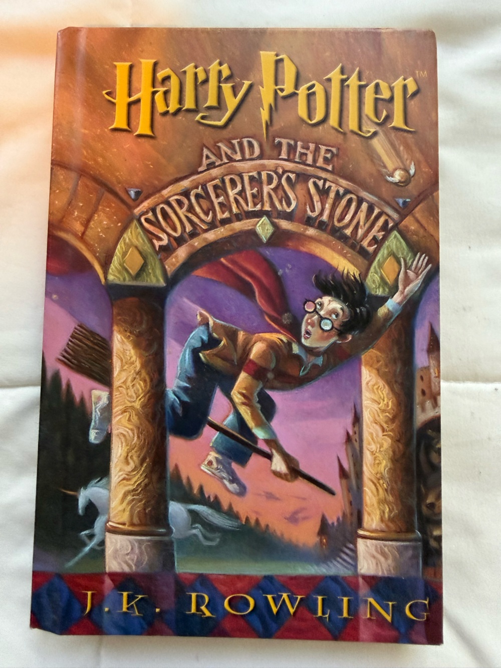 Harry Potter & sorcerer Hardcover Book